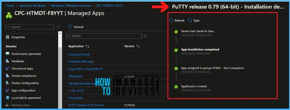 HTMD Newsletter 110 Summary from 9th to 13th October 2023 16 How to Deploy Putty Windows Line-Of-Business app using Intune HTMD Newsletter 110 Fig. 15