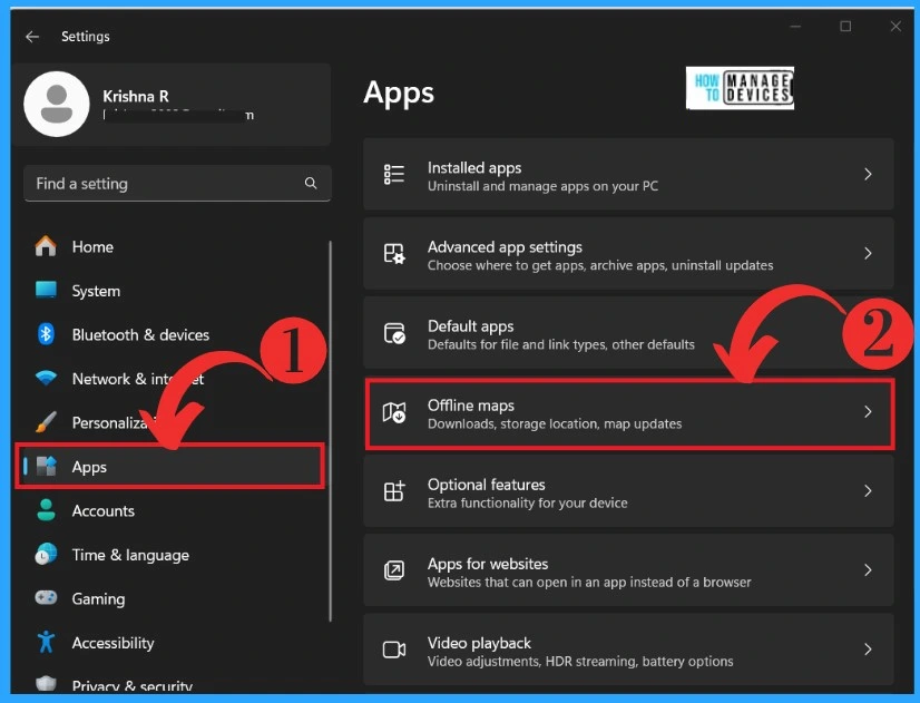 Download and Use Offline Maps in Windows - Fig.1