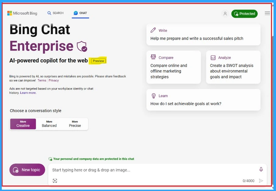 Bing Chat Enterprise is Copilot Now - Fig.1