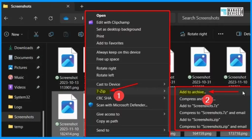 11 New Archive File Types in Windows 11 - Fig.1