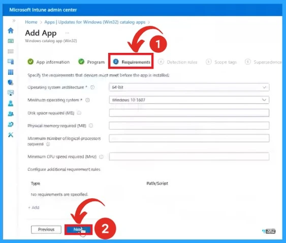 Update 3rd Party Apps using Intune Windows Catalog App - Fig.4 - Creds to Danny Guillory and Joe Lurie Microsoft