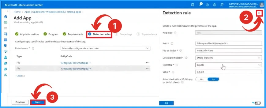 Update 3rd Party Apps using Intune Windows Catalog App - Fig.5 - Creds to Danny Guillory and Joe Lurie Microsoft