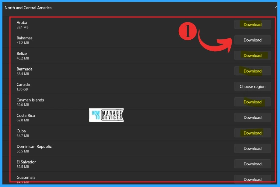 Download and Use Offline Maps in Windows - Fig.4