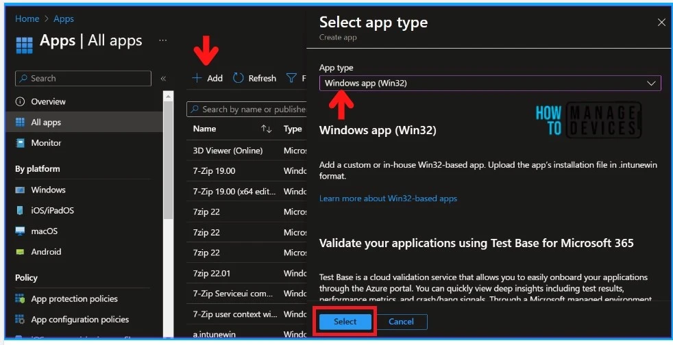 Install Fonts on Windows Devices using Intune: Win32 App Method. Fig.8