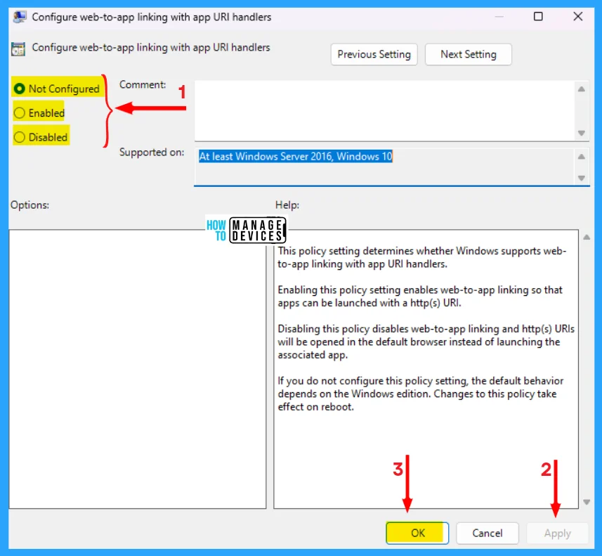 How to Open Links in an App Instead of a Web Browser in Windows 11 - Fig. 14