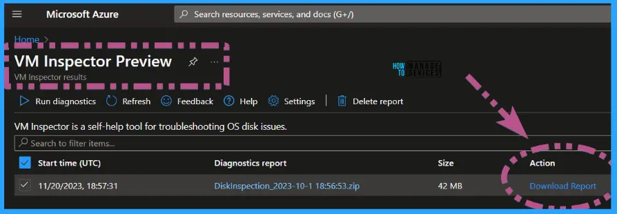 Azure VM Inspector Tool for Troubleshooting Issues of Virtual Machines - Fig.6