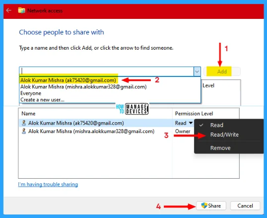 Best Guide to Share Files and Folders Over a Network in Windows 11 - Fig. 3.2