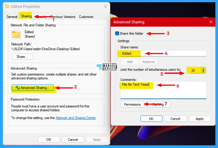 Best Guide to Share Files and Folders Over a Network in Windows 11 - Fig. 4.2