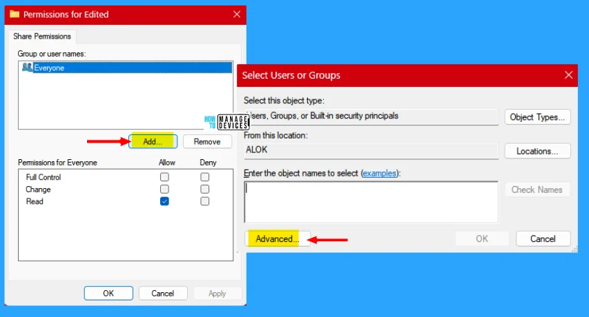 Best Guide to Share Files and Folders Over a Network in Windows 11 - Fig. 4.3