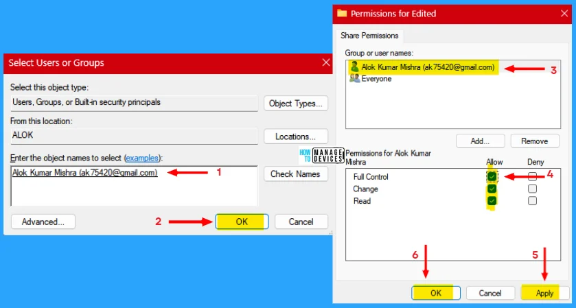 Best Guide to Share Files and Folders Over a Network in Windows 11 - Fig. 4.5