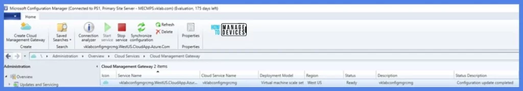 How to Setup CMG in Virtual Machine Scale Set Model using SCCM Fig. 27