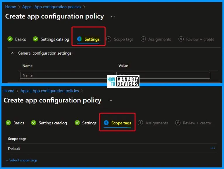 Create Intune App Configuration Policies for MAM for Windows - Fig.6