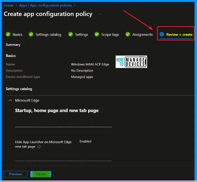 Create Intune App Configuration Policies for MAM for Windows - Fig.8