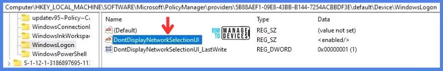 Do Not Display Network Selection UI Policy Using Intune Fig.12