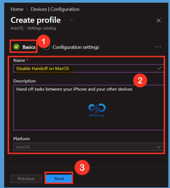 Disable Handoff on macOS to Prevent Unintended Data Sharing using Intune Policy 4 Disable Handoff on macOS to Prevent Unintended Data Sharing using Intune Policy - Fig.3