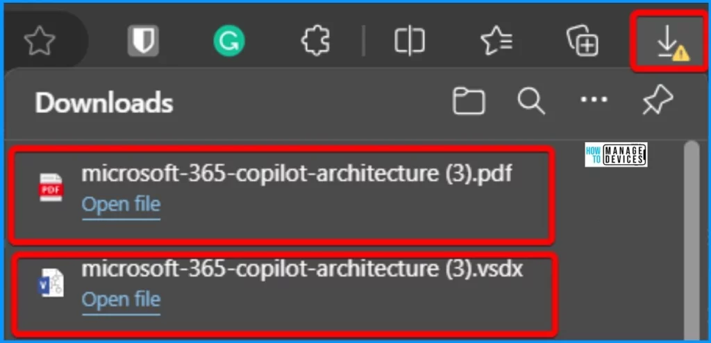 Download Microsoft 365 Co-pilot Architecture Visio - Fig.1