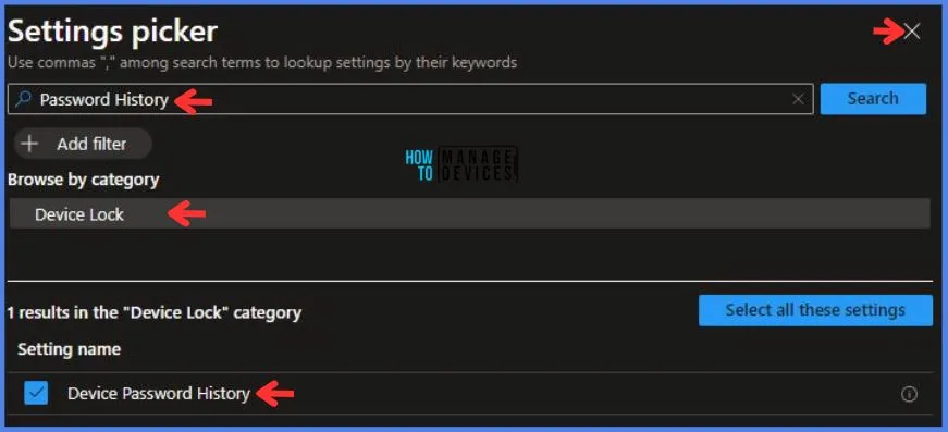 Enforce Password History Policy Using Intune Fig.6