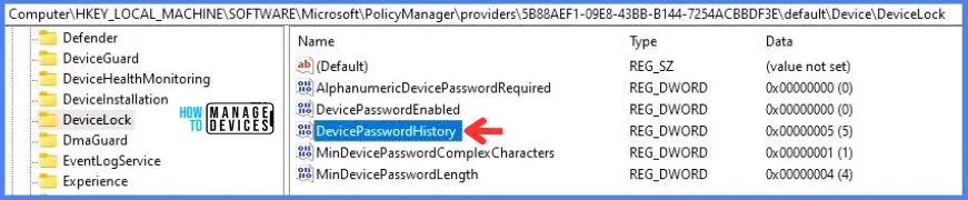 Enforce Password History Policy Using Intune Fig.12