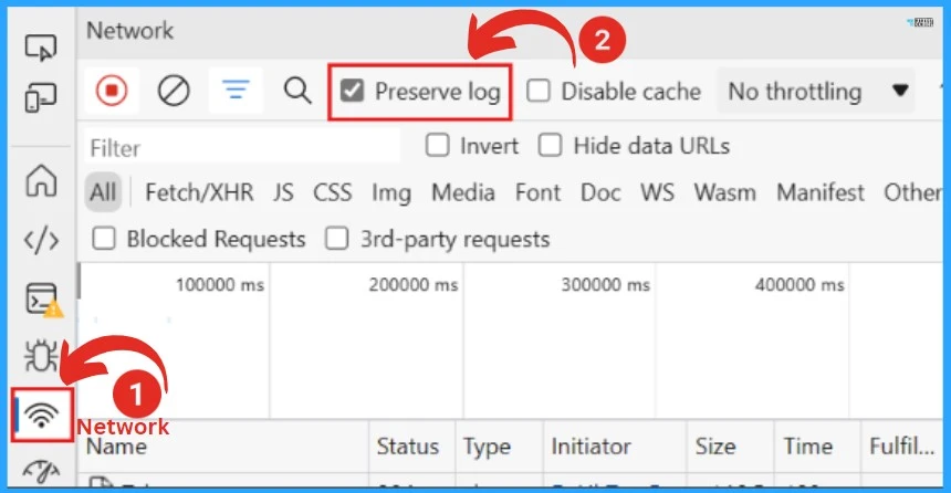 Capture Network Trace for Troubleshooting in Microsoft Edge Fig.3 Credit - Microsoft