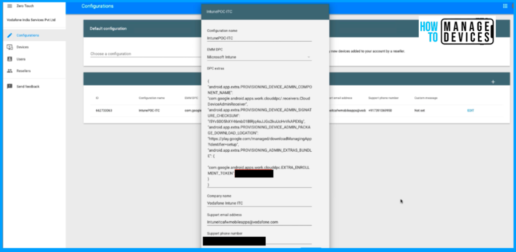 Zero Touch Enrolment for Corporate-Owned Android Devices in Intune Fig: 4