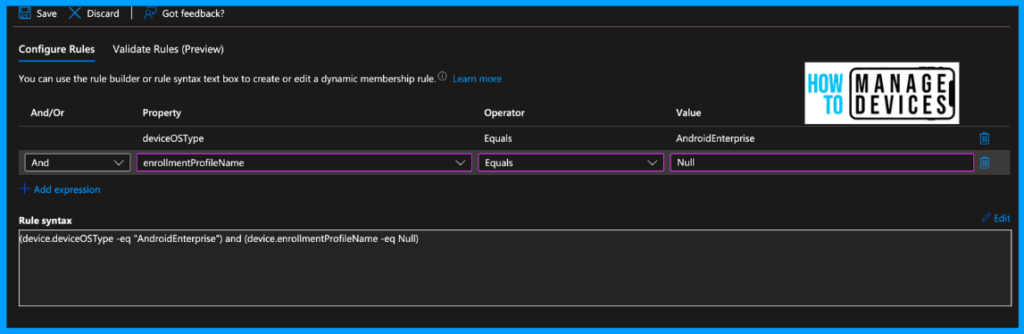 Zero Touch Enrolment for Corporate-Owned Android Devices in Intune Fig:  9