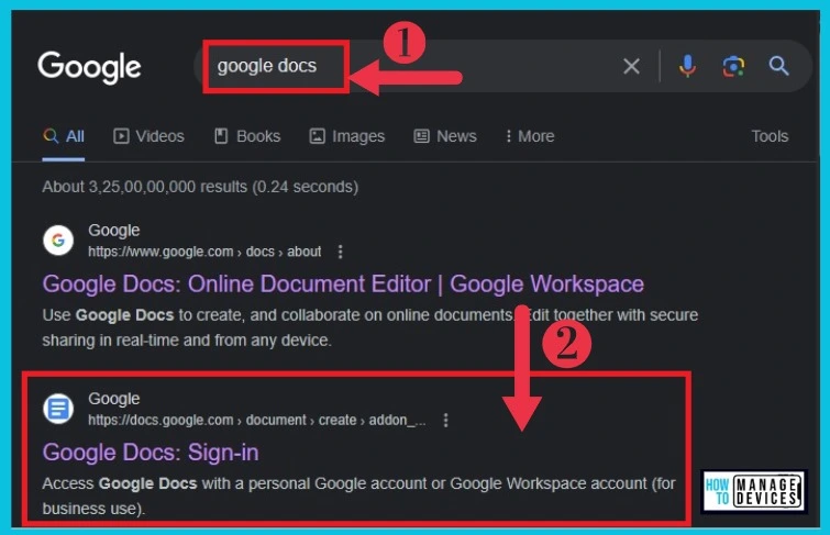 Google Docs: Online document editor