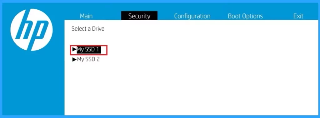 How to Securely Erase Data from HP Windows 11 Devices– Fig.4 – Creds to HP Support