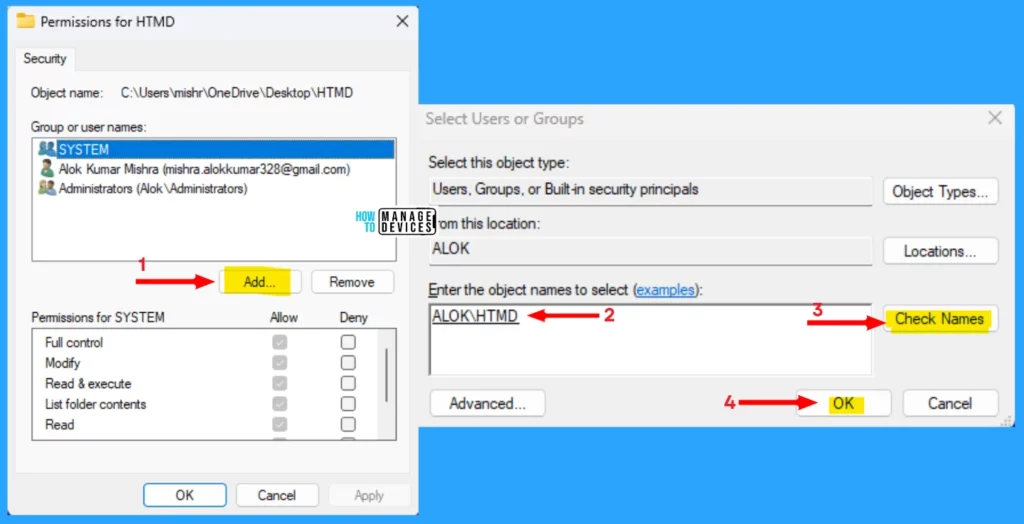 How to Give Read-Write Permission Except Delete in Windows 11 - Fig.3