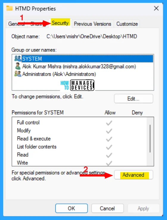 How to Give Read-Write Permission Except Delete in Windows 11 - Fig.5