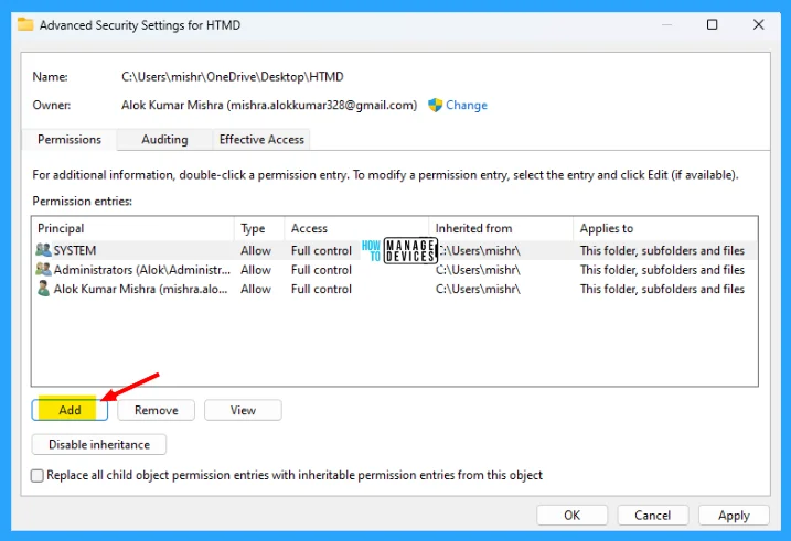 How to Give Read-Write Permission Except Delete in Windows 11 - Fig.6