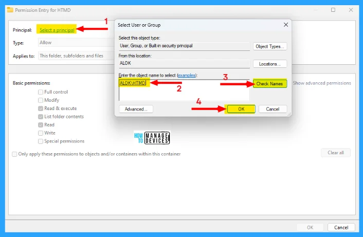 How to Give Read-Write Permission Except Delete in Windows 11 - Fig.7