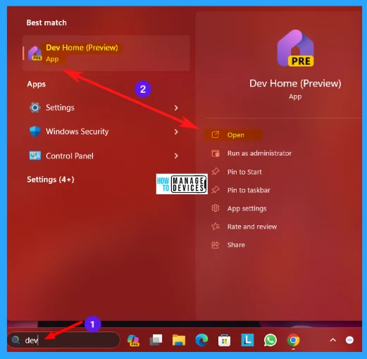 How to Install and Use Dev Home in Windows 11 - Fig. 7