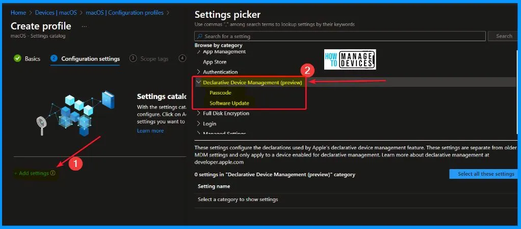 Configure Apple DDM Enabled Software Update and Passcode Policies in Intune - Fig.8