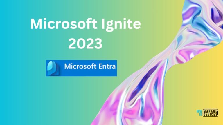 List of Entra ID Ignite 2023 Sessions