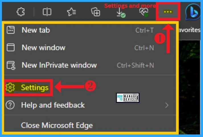 Turn On and Off Location Sharing in Edge - Fig.2