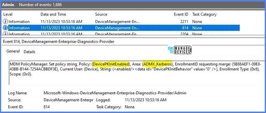 Support Device Authentication Using Certificate Policy Using Intune Fig.11