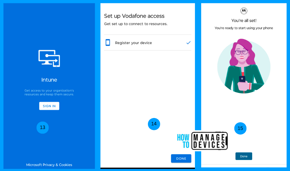 HTMD Newsletter 114 Summary from 6th to 10th November 2023 20 Zero Touch Enrolment for Corporate-Owned Android Devices in Intune HTMD Newsletter 114 Fig. 19