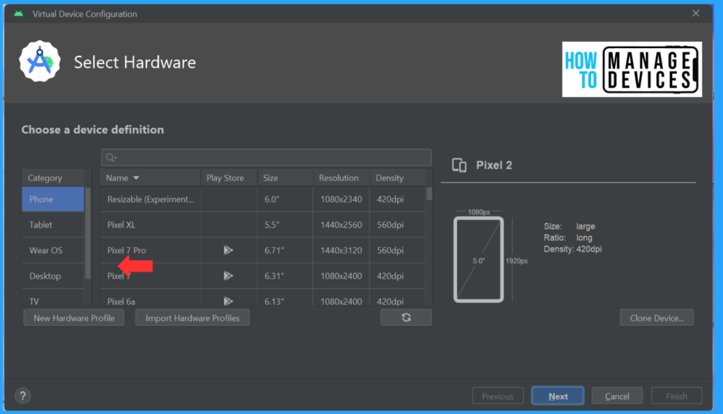 Setting up an Android Virtual Device for Intune Deployment Testing Fig: 18