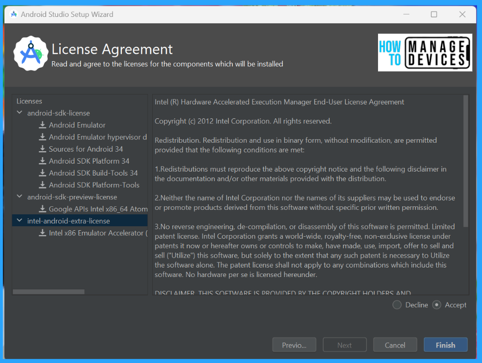 Setting up an Android Virtual Device for Intune Deployment Testing Fig: 12