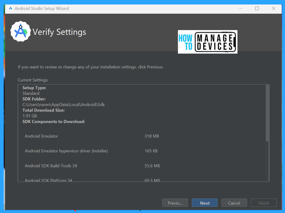 Setting up an Android Virtual Device for Intune Deployment Testing Fig: 11