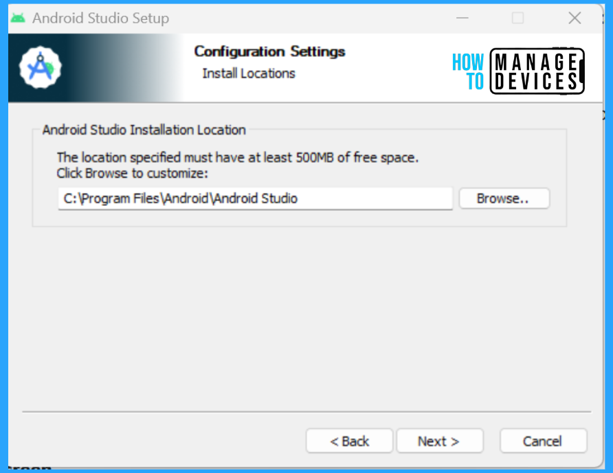 Setting up an Android Virtual Device for Intune Deployment Testing Fig: 3