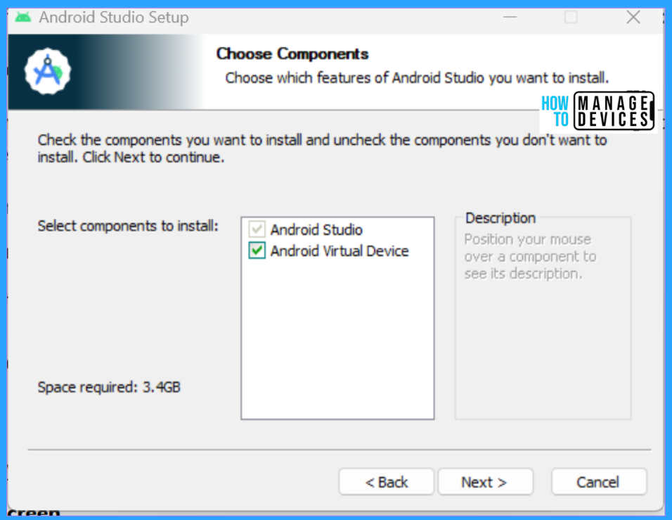 Setting up an Android Virtual Device for Intune Deployment Testing Fig: 2