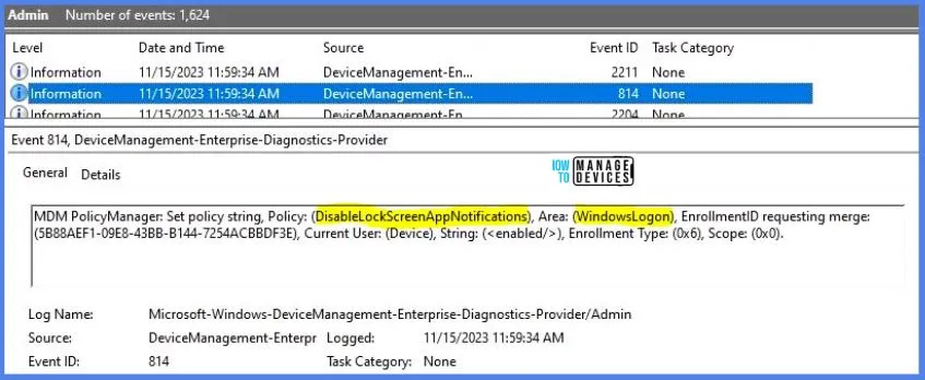 Turn off App Notifications On The Lock Screen Policy Using Intune Fig.10