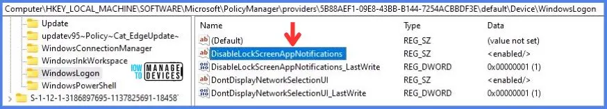 Turn off App Notifications On The Lock Screen Policy Using Intune Fig.11