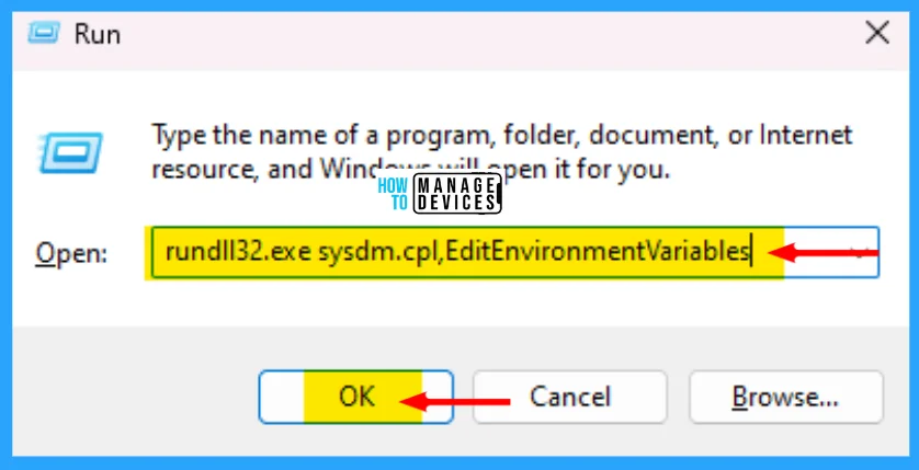 Various Ways to Set up Environment Variables on Windows 11 - Fig. 4