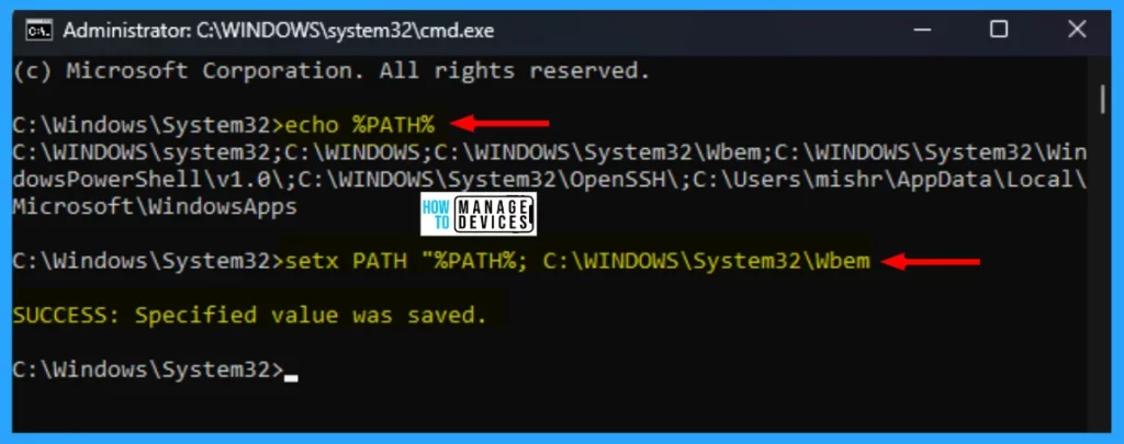 Various Ways to Set up Environment Variables on Windows 11 - Fig. 9