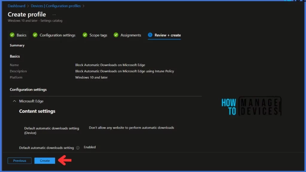 Best Guide to Block Automatic Downloads on Microsoft Edge using Intune 9