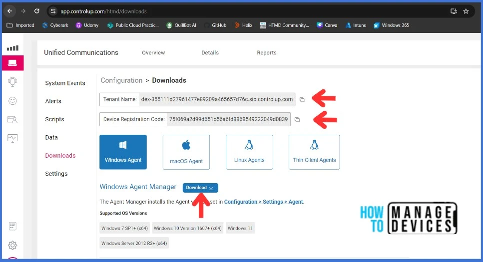 Manage Microsoft Intune devices using ControlUp Enrich. Fig.4