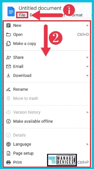 How to Use Google Docs Desktop App - fig.3