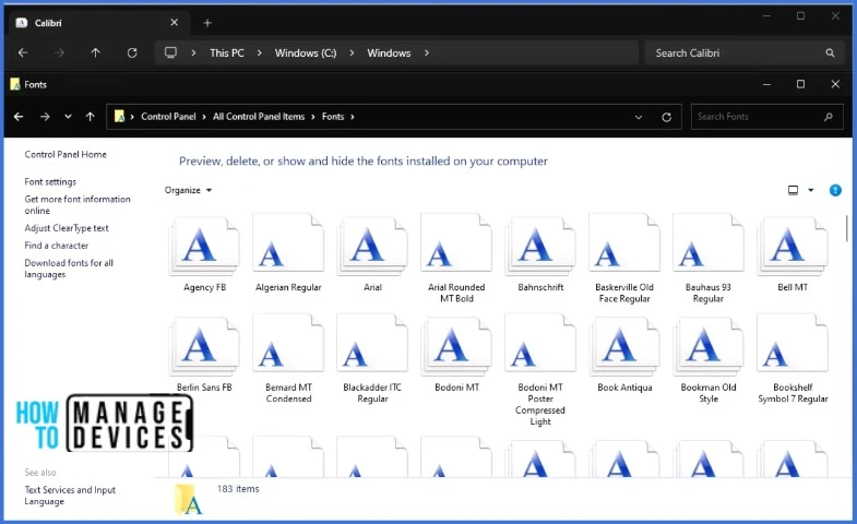 Install Fonts on Windows Devices using Intune: Win32 App Method. Fig.2